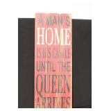 Assorted Coffee Mug Set with Decorative Sign and Mail Organizer