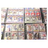 Binder Collection of Vintage Hockey Sports Cards