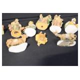 Nativity Figurine Set with Stable and Animals