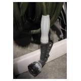 Hosemobile Hose Reel Cart with Garden Hose and Nozzle