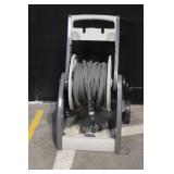 Suncast Hose Reel Cart with Zero-G Garden Hose and Spray Nozzle