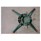 Metal Christmas Tree Stand and Concrete Outdoor Decorative Stand