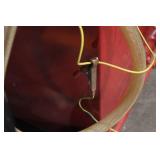 30-Gallon Bidirectional Hand Oil Pump Cart with Hose and Nozzle