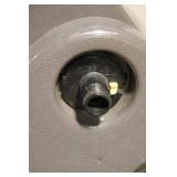 Garden Hose Reel Cart with Hose and Adjustable Nozzle