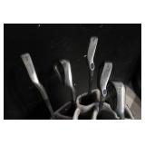 Callaway Golf Bag with 5 Mixed Irons Including Ping Eye2 and King Cobra Oversize