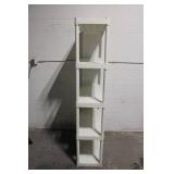 Plastic 5-Shelf Utility Storage Rack 30x15x72 Inches