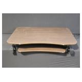 Electric Adjustable Sit Stand Desk Riser with USB Port