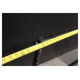 Adjustable Black Metal Clothing Garment Rack