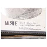 MIKE 12x24 Inch Glazed Porcelain Tiles in Gray Marble Finish, Set of Boxes