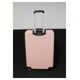 Samsonite Pink Hard Shell Rolling Suitcase with Telescopic Handle