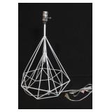 IKEA Svivel Adjustable Desk Lamp and Modern Geometric Table Lamp