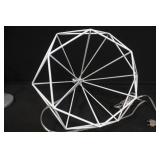 IKEA Svivel Adjustable Desk Lamp and Modern Geometric Table Lamp