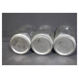 Collection of Glass Storage Jars - IKEA Tall Jars, Ball Mason Jars, Square Glass Jar