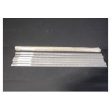 Lot of 6 Closet Culture 48 Inch Hang Rail Mounting Brackets