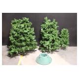 16 Foot Unlit Artificial Christmas Tree with Stand and Boxes