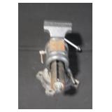 Masterforce Bench Vise with Swivel Base and Ruler Guide