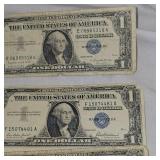 Lot of 3-1957A Silver Certificate