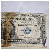Lot of 2-Series 1957 Star Note $1 Silver Certificates