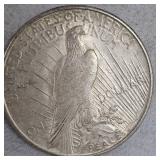 1922 Peace $1 Nice VF Condition