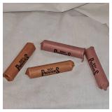(4) Wheat Back Penny Rolls, Unsearched, 1c