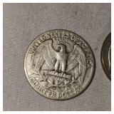 Lot of 3 Washington Silver,25c