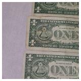 (3) 1957 Silver Certificates