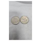 1964 Kennedy Silver Half Dollars 50c