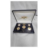2000 24Kt Gold Plated Coin Set(5)