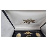 2000 24Kt Gold Plated Coin Set(5)