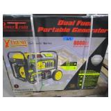Power Train Dual Fuel Portable Generator
