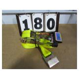 Wood Tuff Tow Ratchet Tie Down - Flat hooks