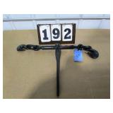 Wood Tuff Tow Load Binder - Ratchet type