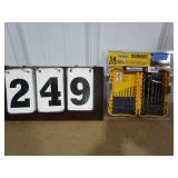 DeWalt 14 Pc Gold Ferrous Drill Bit Set