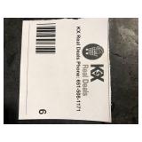 HODEDAH 2-Door Armoire with 2-Drawers in Mahogany  Customer Returns See Pictures