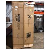 LuxHomez 32 in. W x 71 in. H Oversized Aluminum Alloy Rectangle Full Length Gold Wall Mounted/Standing Mirror Floor Mirror   Customer Returns See  Pictures