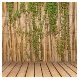 Backyard X-Scapes 6 ft. H x 16 ft. L Natural Jumbo Reed Bamboo Fencing   Customer Returns See  Pictures
