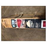 Hampton Bay 8 ft. Square Aluminum and Steel Cantilever Offset Outdoor Patio Umbrella in Chili Red  Customer Returns See Pictures