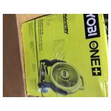 RYOBI ONE+ 18V Cordless Hybrid WHISPER SERIES 7-1/2 in. Fan (Tool Only) Customer  Returns See Pictures