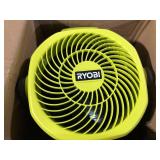RYOBI ONE+ 18V Cordless Hybrid WHISPER SERIES 7-1/2 in. Fan (Tool Only) Customer  Returns See Pictures