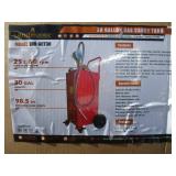 LandHonor 30gal Steel Gas Caddy w/Pump, Hose & Nozzle