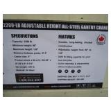 LandHonor 2,200lb Gantry Crane