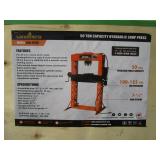 LandHonor 50ton Shop Press