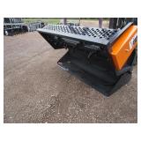 Wolverine 74" Skid Steer Rock Rake Bucket