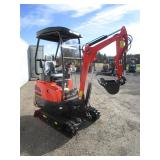 CFG NT20-CZ 1ton Excavator w/Hydraulic Thumb & Side Swing Boom