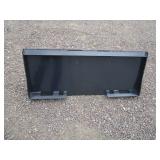 LandHonor Skid Steer Receiver Hitch Plate