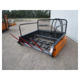 LandHonor 72" Skid Steer Round Bale Processor