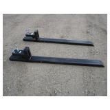 Wolverine 48" Clamp On Pallet Forks
