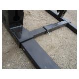 Wolverine 48" Clamp On Pallet Forks w/Stabilizer Arm