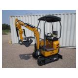 CFG QK18R 1ton Excavator w/Hydraulic Bucket Thumb