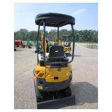 CFG QK18R 1ton Excavator w/Hydraulic Bucket Thumb